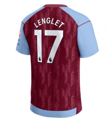 Aston Villa Clement Lenglet #17 Primera Equipación 2023-24 Manga Corta